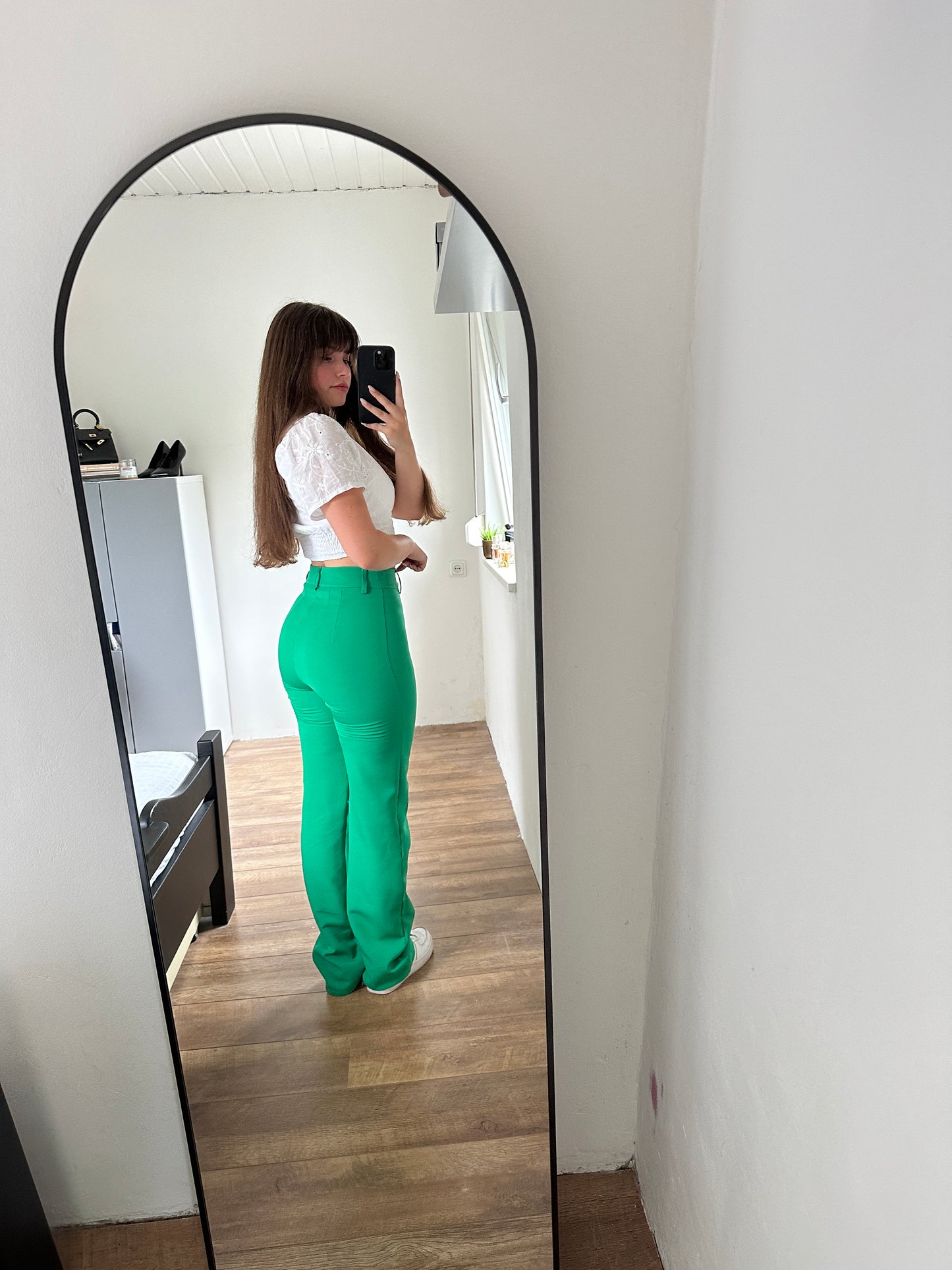 Pantalon Faye | Groen