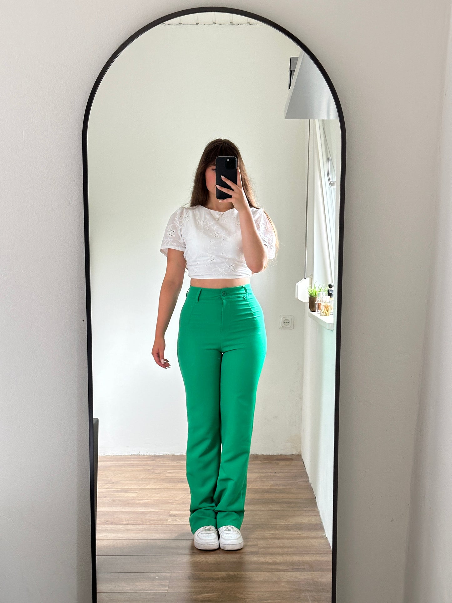 Pantalon Faye | Groen