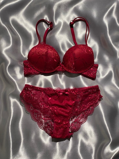 Lingerieset Red Wine | Rood