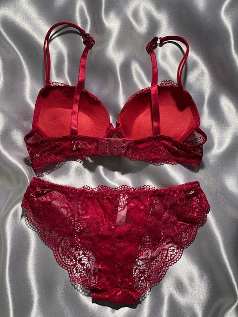 Lingerieset Red Wine | Rood