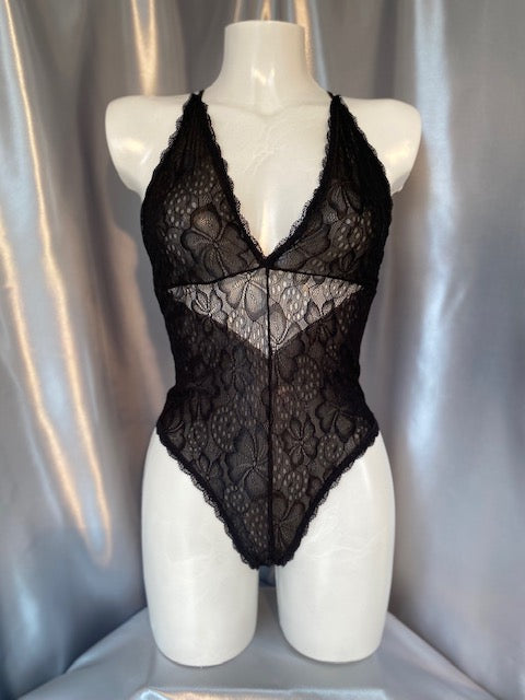 Body Black Lace Rose | Zwart